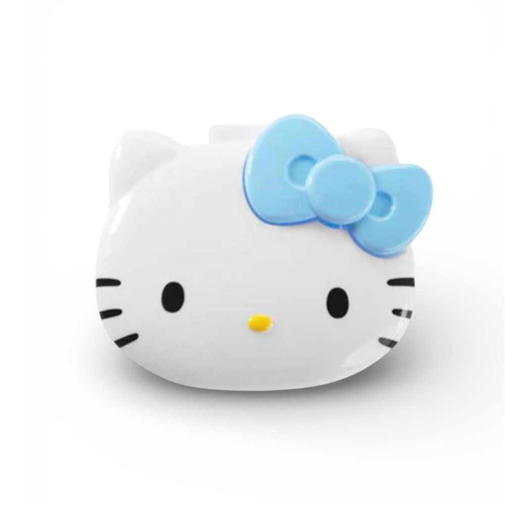 Hello Kitty Medicine Case Pill Organizer Sanrio Japan Cute Cat With Blue Bow NEW